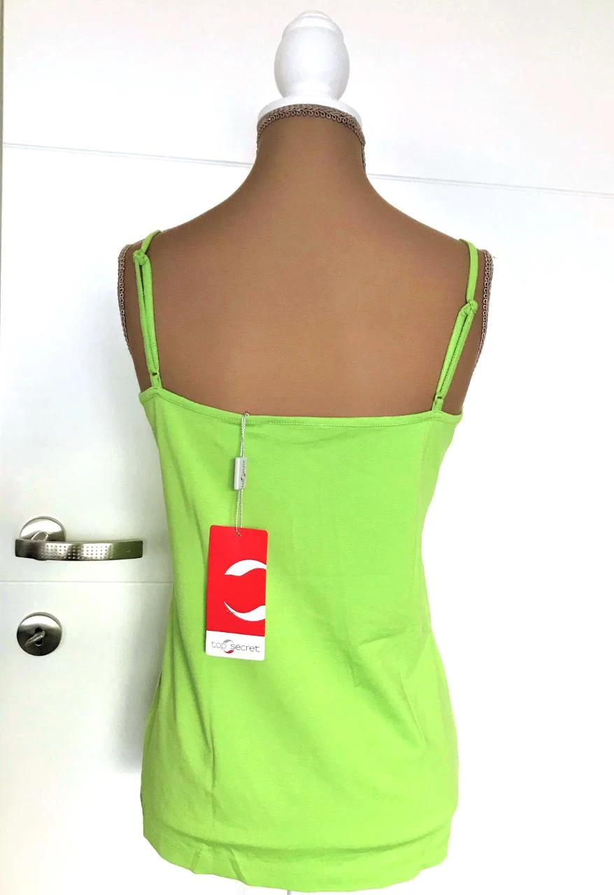 Top Secret 38/40 nova blusa cor limão com alças ajustáveis. – photo 2